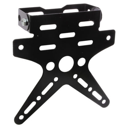 Porta Matricula Moto Rebatible Compacto Perfil Bajo Con Luz