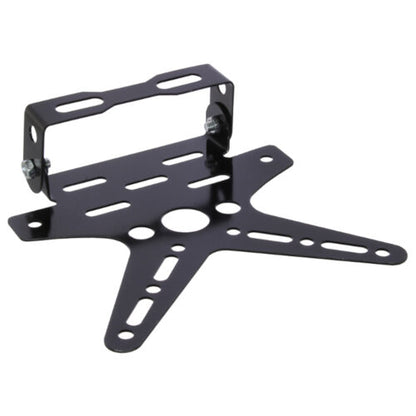 Porta Matricula Moto Rebatible Compacto Perfil Bajo Con Luz