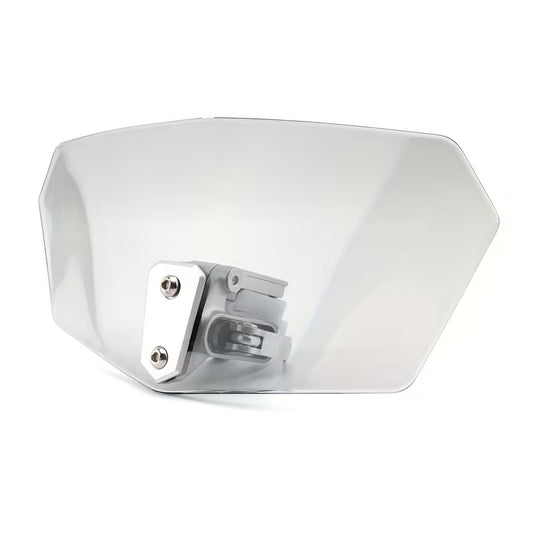 Deflector Parabrisas Para Moto Universal Transparente Transparente