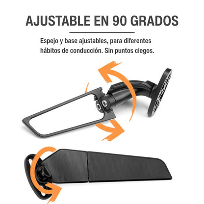 Espejos Alerón Para Motos Deportivas Espejos Gaviota Finos
