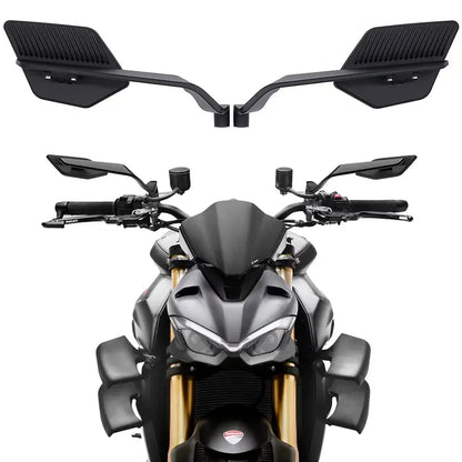 Espejos Moto Tipo Aleron Grande Aluminio Universal