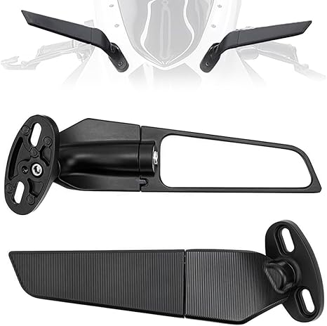 Espejos Alerón Para Motos Deportivas Espejos Gaviota Finos