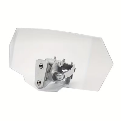 Deflector Parabrisas Para Moto Universal Transparente Transparente