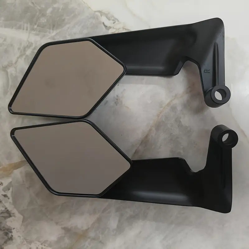 Espejos estilo Alerón Grande de Aluminio universal para naked