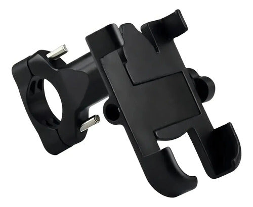 Soporte Celular Moto Universal Manillar Negro Ajustable