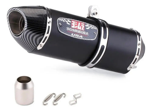 Escape Yoshimura Fibra Carbono Universal Moto Deportivo 51mm