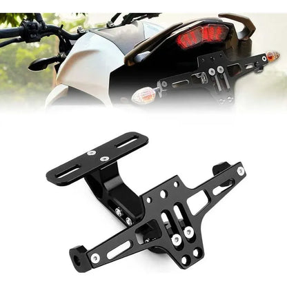 Porta Matricula Rebatible Placa Patente Moto Rebatible