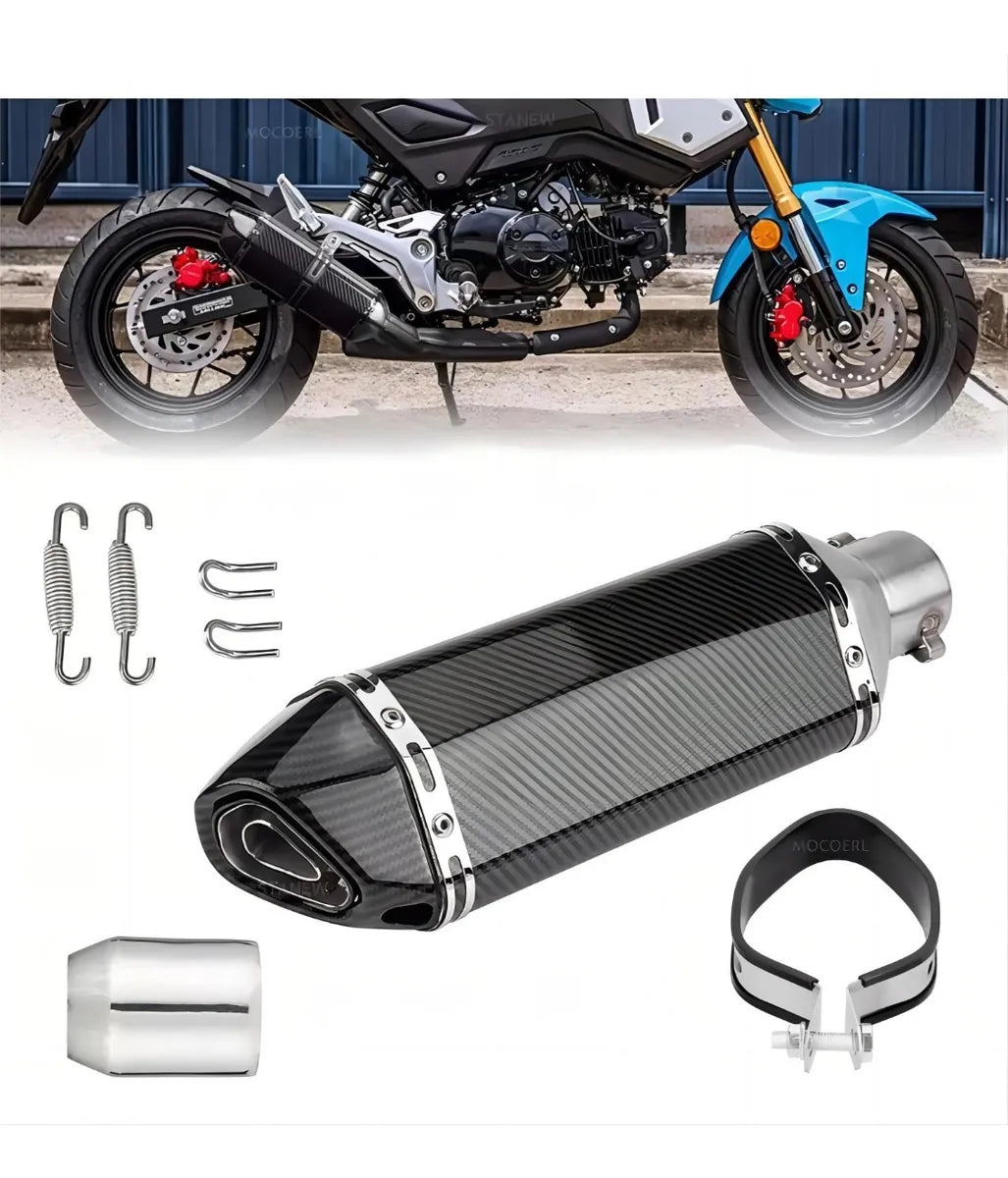 Escape tipo Akrapovic 51mm Universal Moto