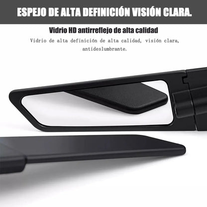 Espejos Moto Tipo Alerón Finos Universales Naked Y Otras