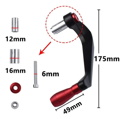 Protector De Levas Universal Moto ABS Varios Colores