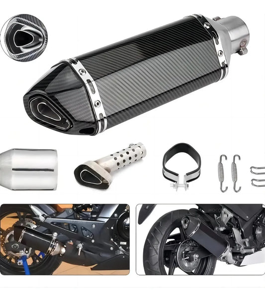 Escape tipo Akrapovic 51mm Universal Moto
