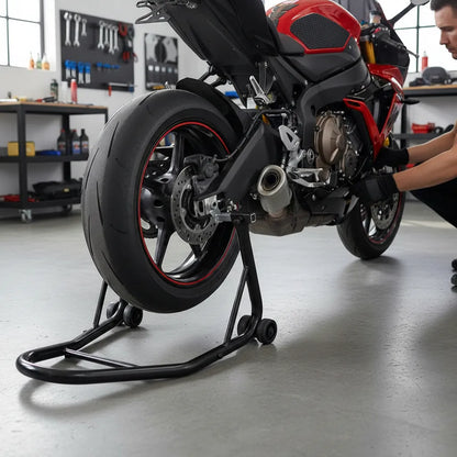 Gato Soporte Elevador Moto Rueda Trasera Delantera 350kgs