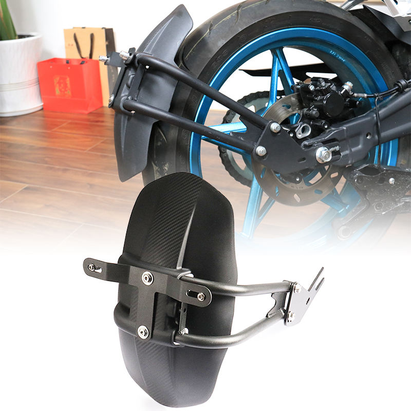 Guardabarros Trasero Universal Moto ABS