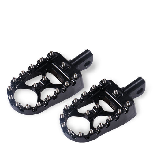 Posapies Aluminio CNC Moto Cross Enduro Antideslizante