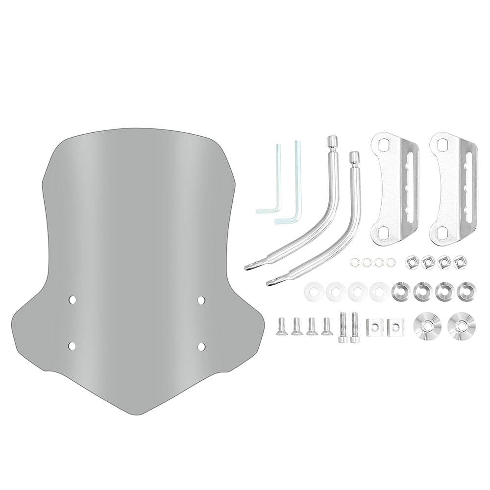 Parabrisas Universal Para Moto Pollerita 45cm