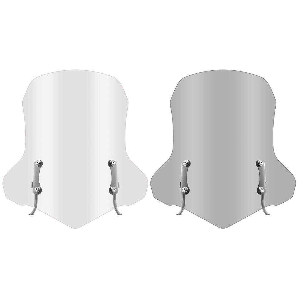 Parabrisas Universal Para Moto Pollerita 45cm