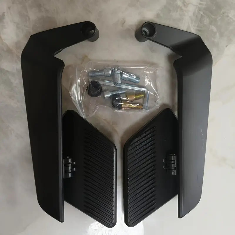 Espejos estilo Alerón Grande de Aluminio universal para naked