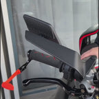 Espejos estilo Alerón Grande de Aluminio universal para naked