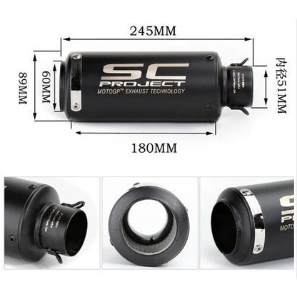 Escape SC Project 51mm Universal Moto